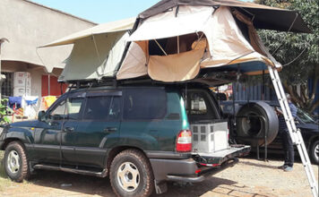 Rooftop Tent Camping in East Africa Rooftop Tent Camping in East Africa
