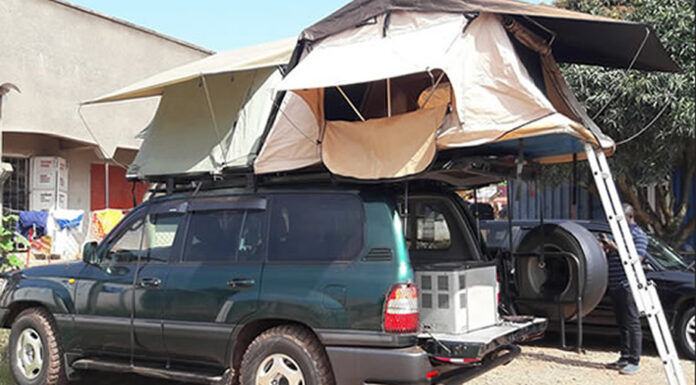 Rooftop Tent Camping in East Africa Rooftop Tent Camping in East Africa
