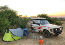 Traveling Africa on Budget Camping in East Africa